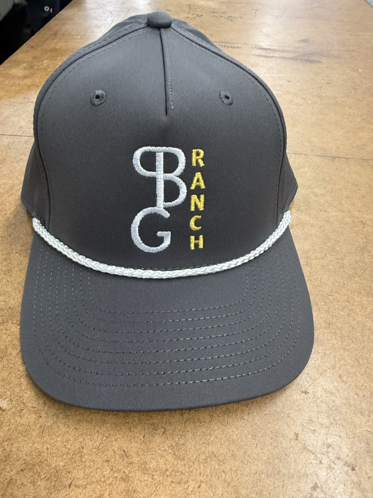 PBG - Ranch Hat - Dark Grey/White - Richardson 258