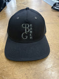 PBG - Ranch Hat - Charcoal on Black - Hawthorne 112WH