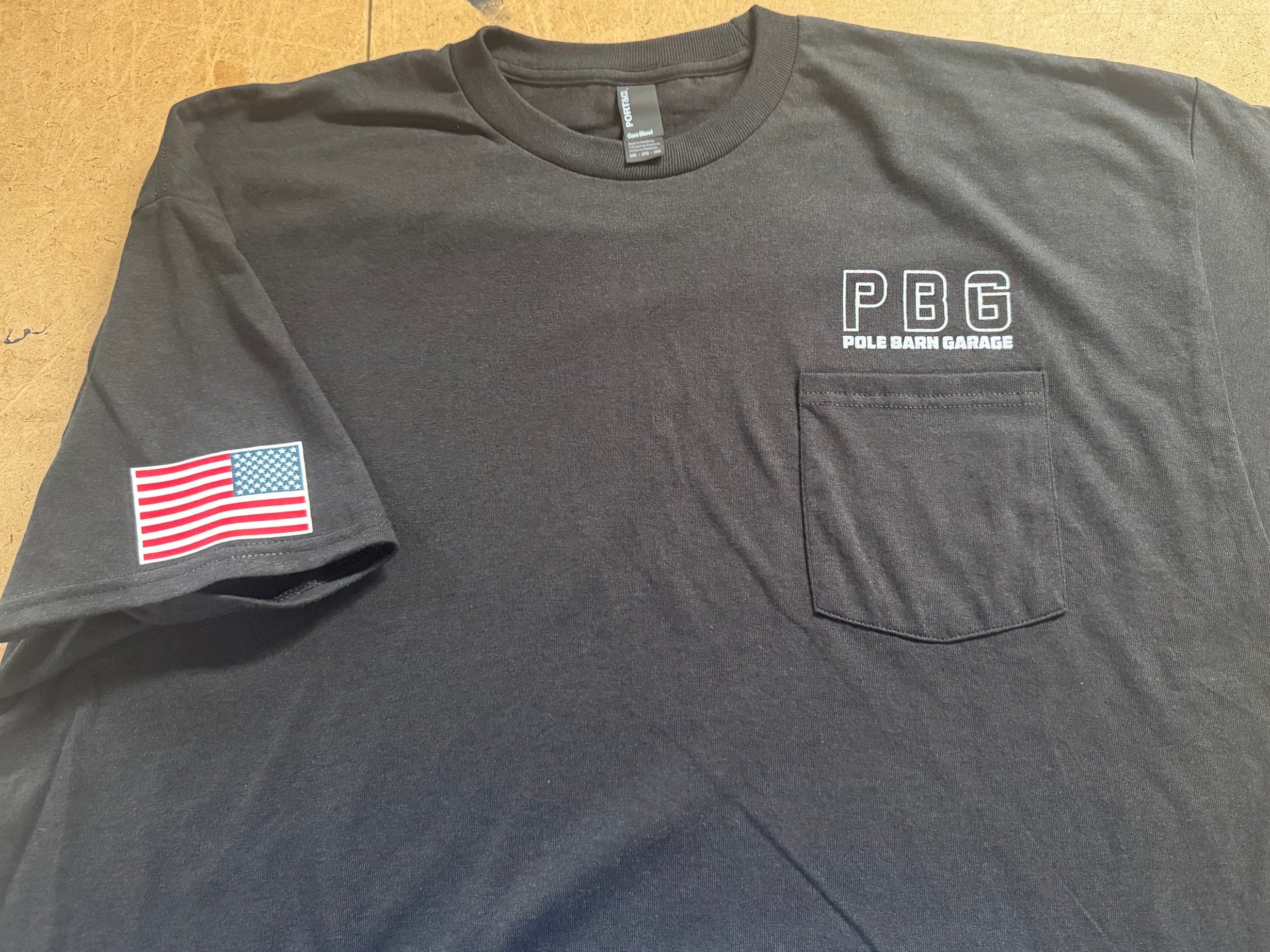 PBG - Black Pocket Tee Shirt