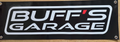 BG - 36x12 Buff's Garage Logo Banner