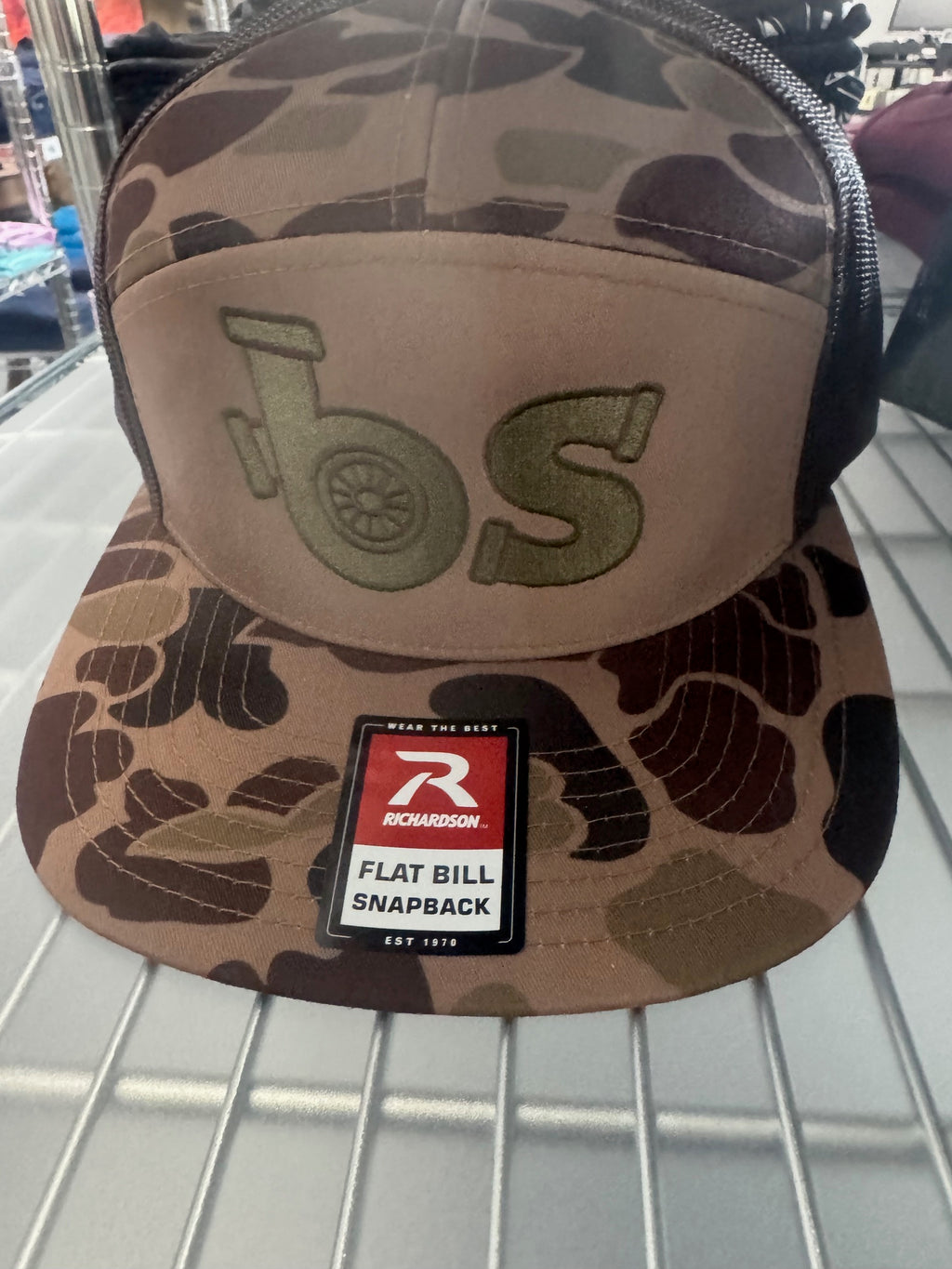 BS - OG Logo - Flat Bill with Camo