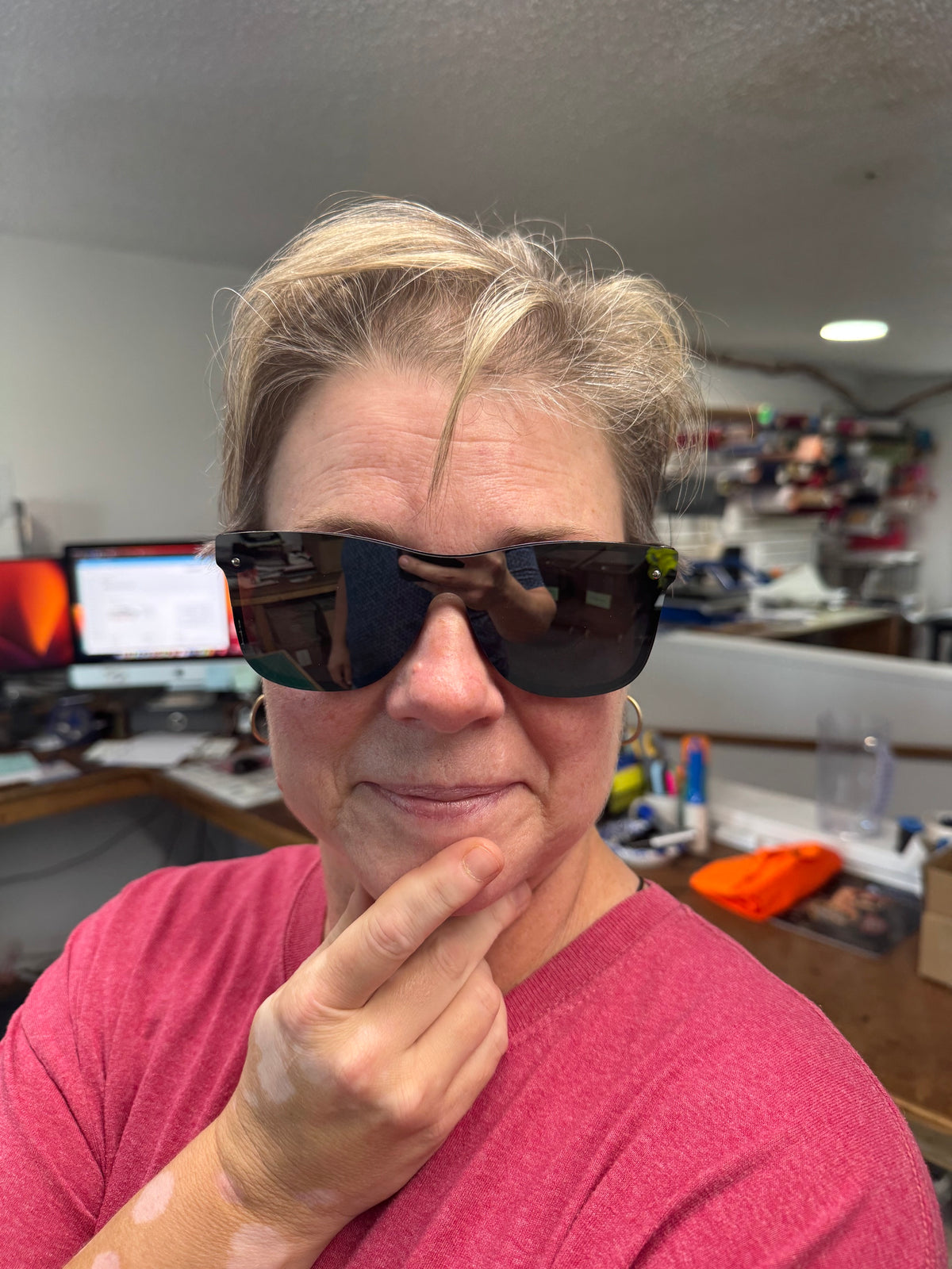 BS - Sun Glasses - Gray Mirror