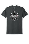 BG - Piston Design Short Sleeved T-Shirt