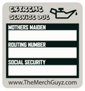 TMG - Oil Change Stickers