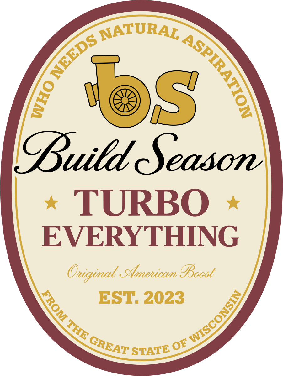 BS - Build Season Beer Knock Off Decal