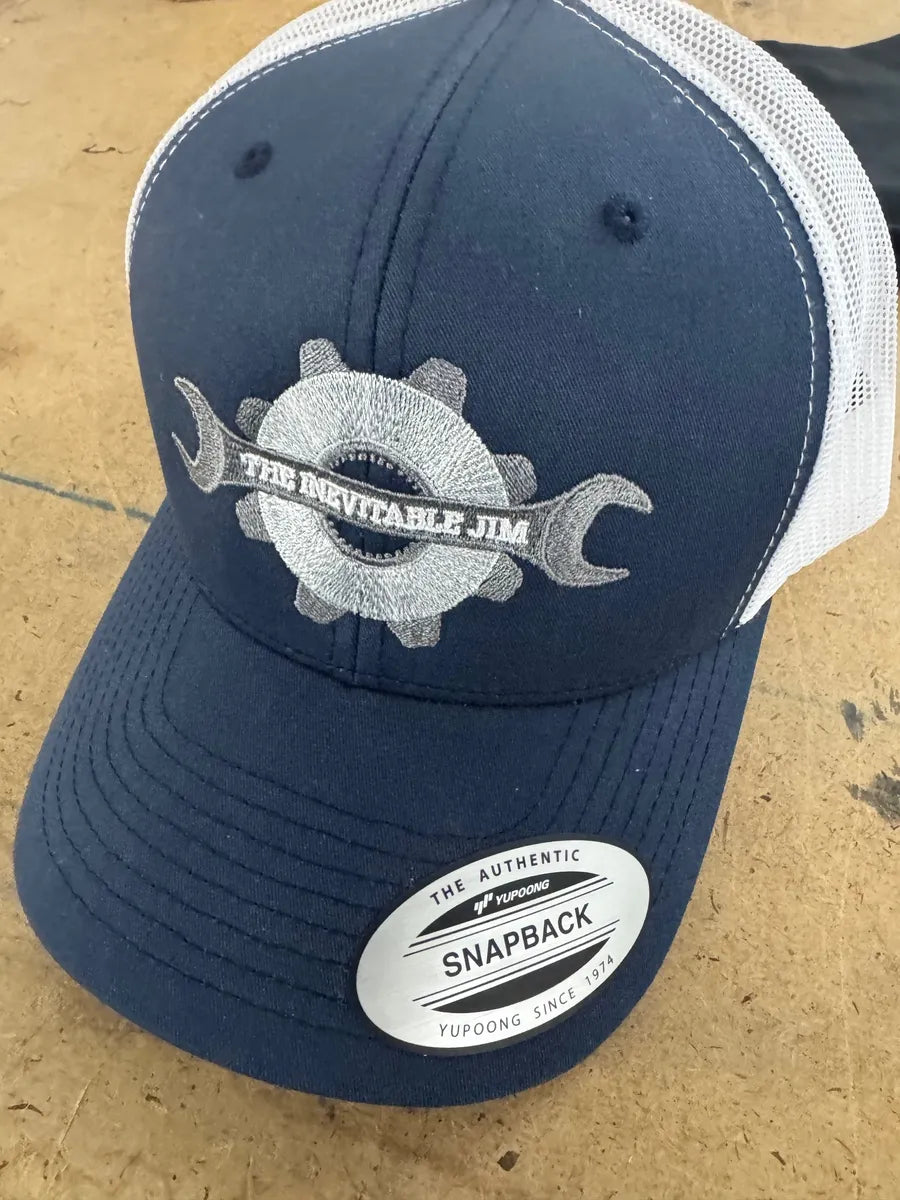 TIJ - YP Classic Ball Cap - Navy and White