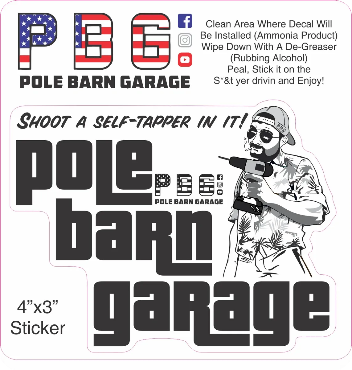 PBG-GTA Decal