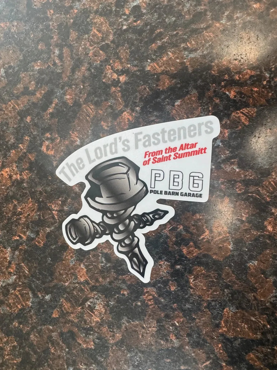 PBG - The Lord's Fastener Decal