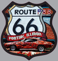 PBG - Decal - Route 66 - Pontiac IL - Holey Goat