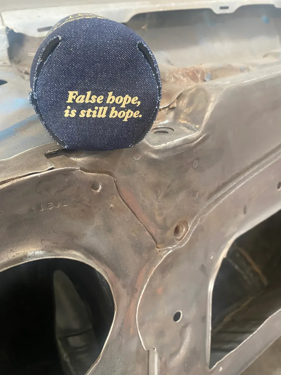 PBG - Denim Neoprene Koozie-Just Gonna Shoot a Self Tapper in It