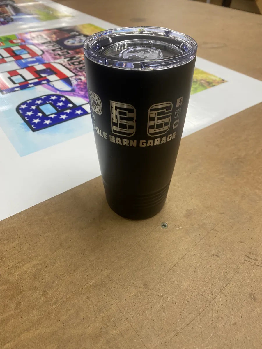 PBG - 20 oz Polar Camel Black Mug