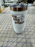 PBG-GTA 20oz Cup - White and Rose Gold