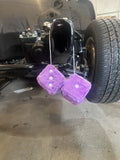 PBG - Fuzzy Dice - Purple or Black
