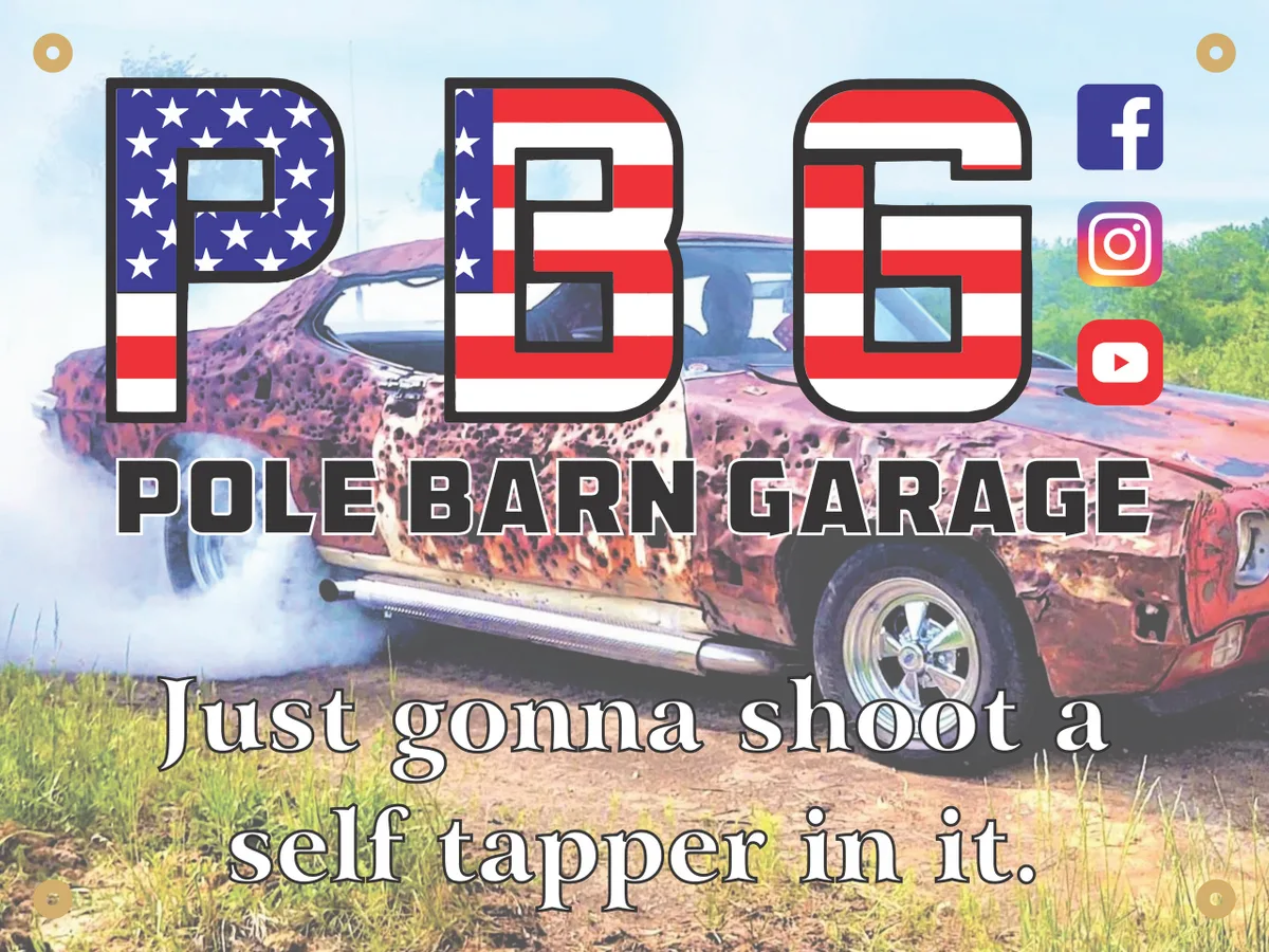 PBG - 24x18 Holey Goat Banner