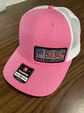 PBG - Richardson 112 - PBG Flag Patch - Pink and White